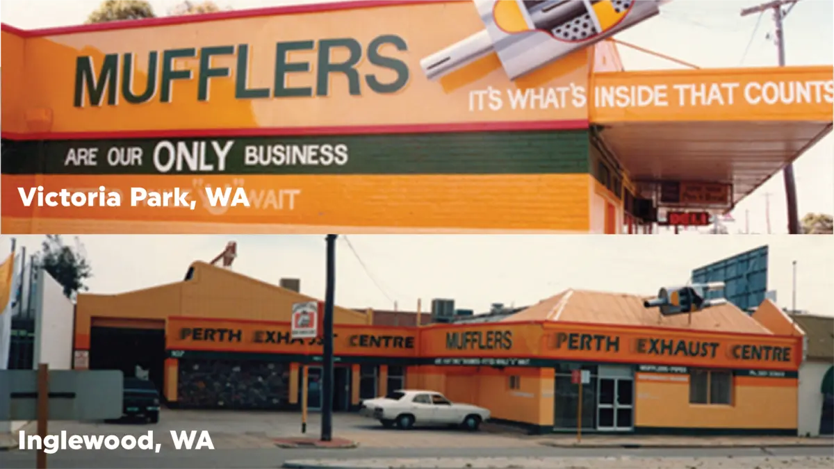 1974 - Perth Exhaust Centre Vic Park & Inglewood