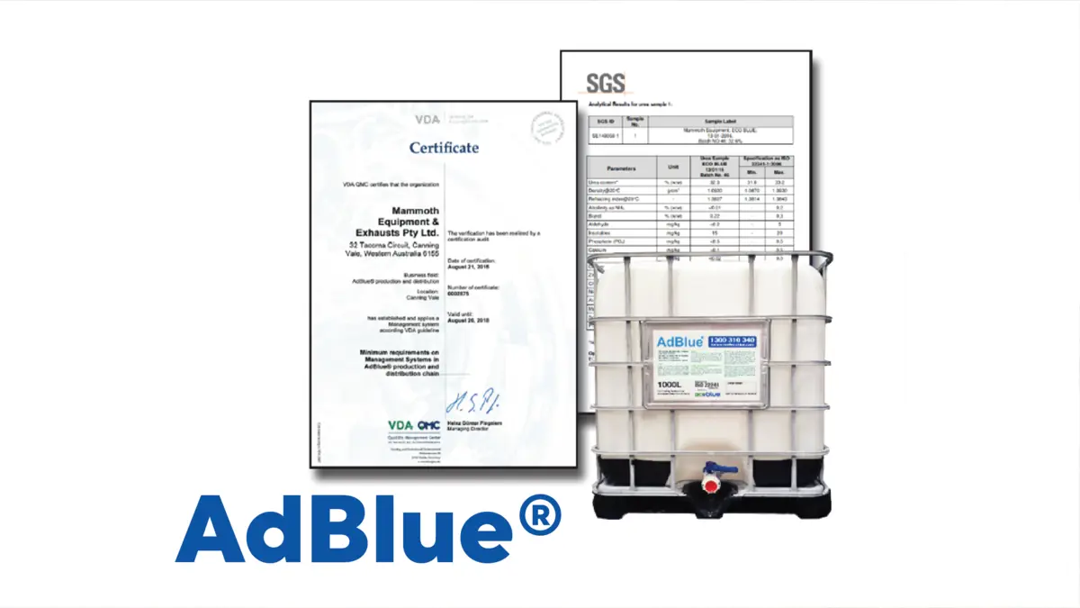 2010 - AdBlue License & Certification