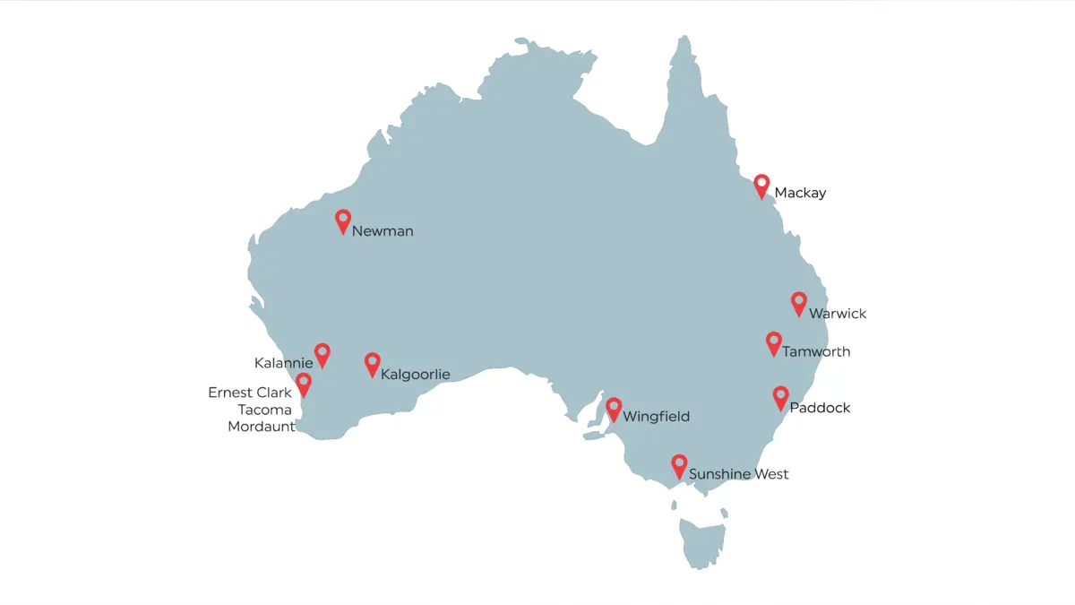 2016 - Australian Locations