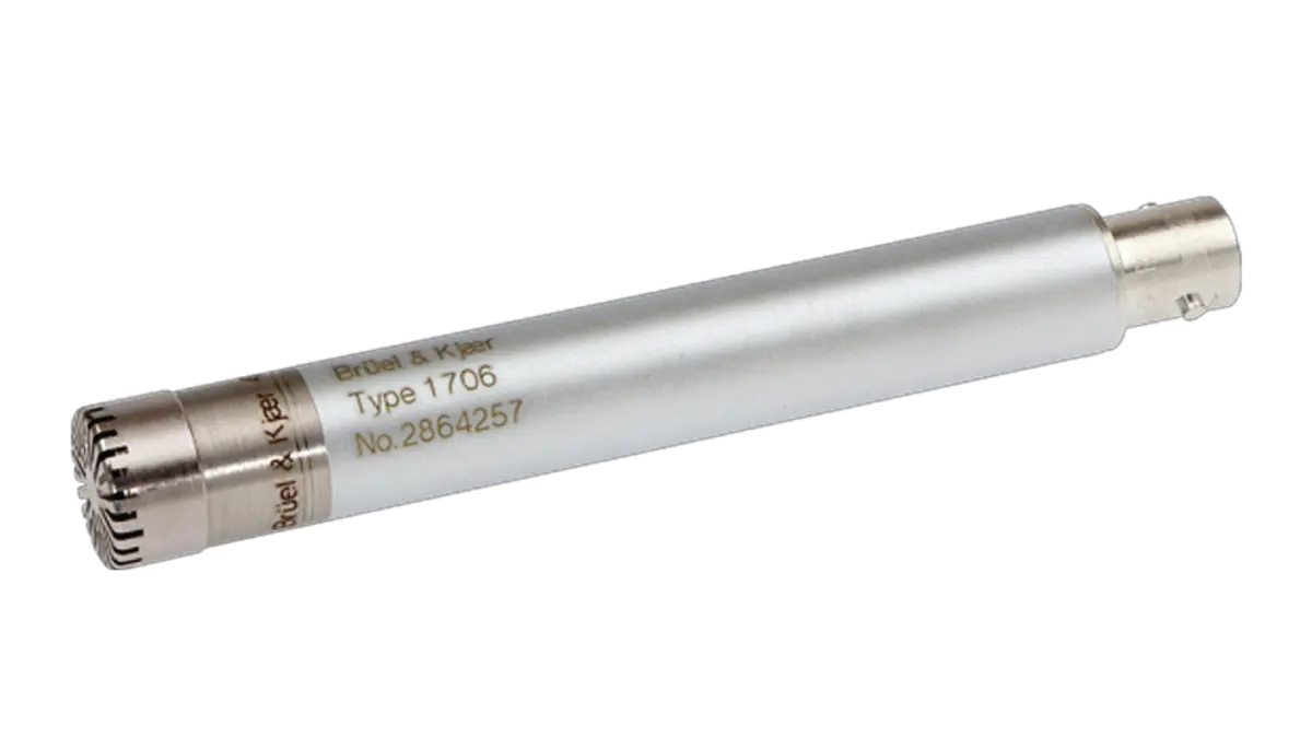 Sound Emission Testing - Free-field Microphone Type 4189 w Preamplifier Type 1706_0