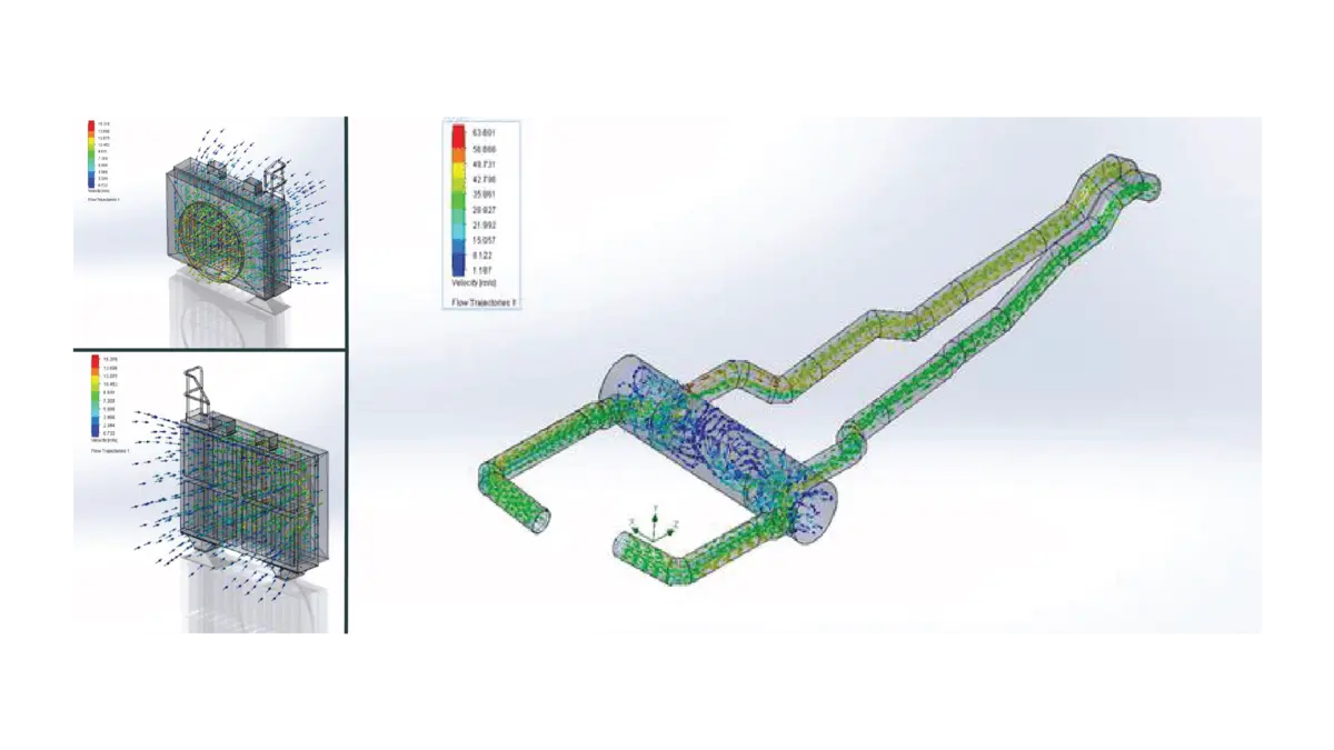 Sound Emission Testing - Solidworks Flow Simulation Modelling